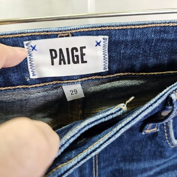PAIGE Verduga Ankle Skinny Jeans Size 29 - Picture 4 of 7
